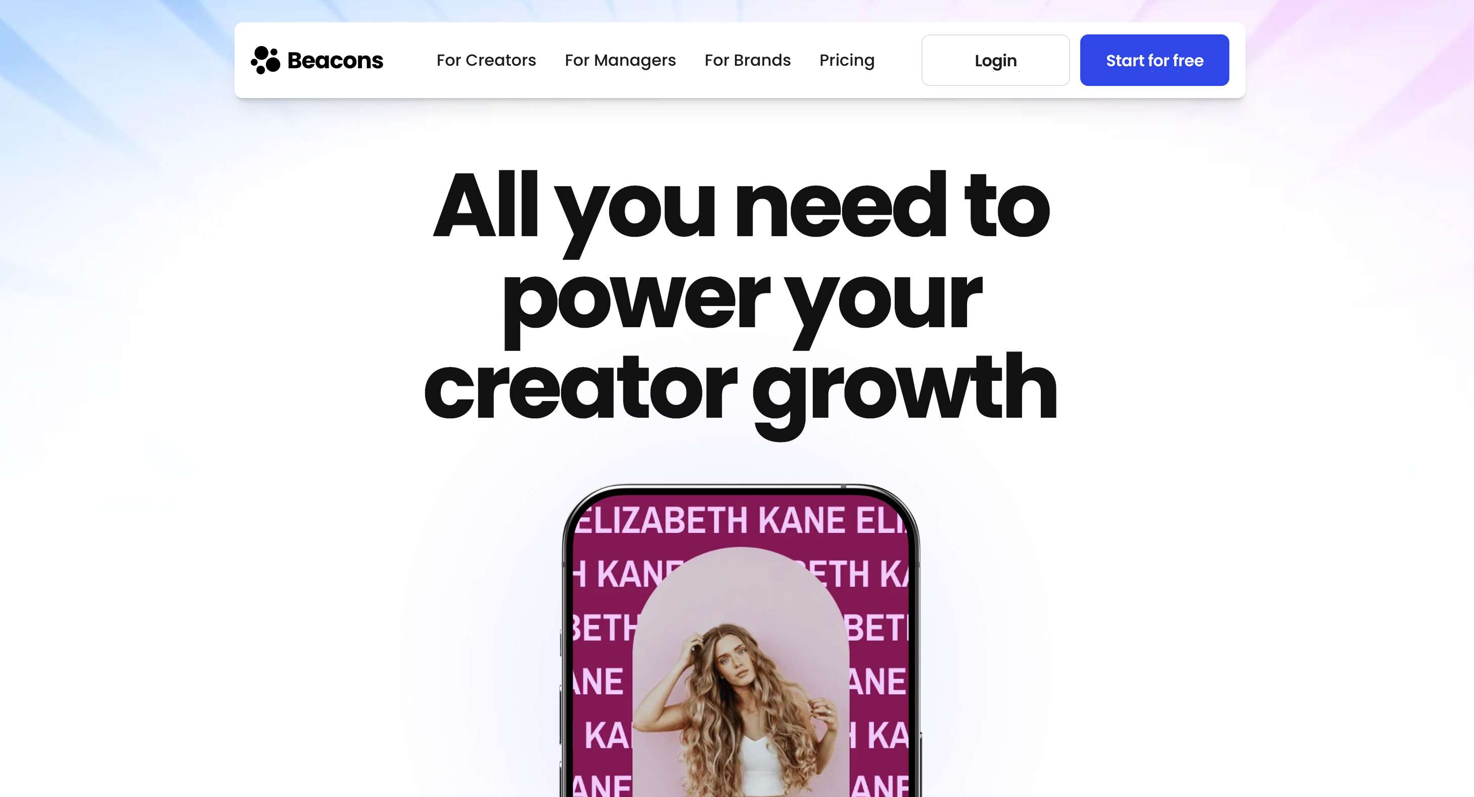 Beacons profile picture for @blog