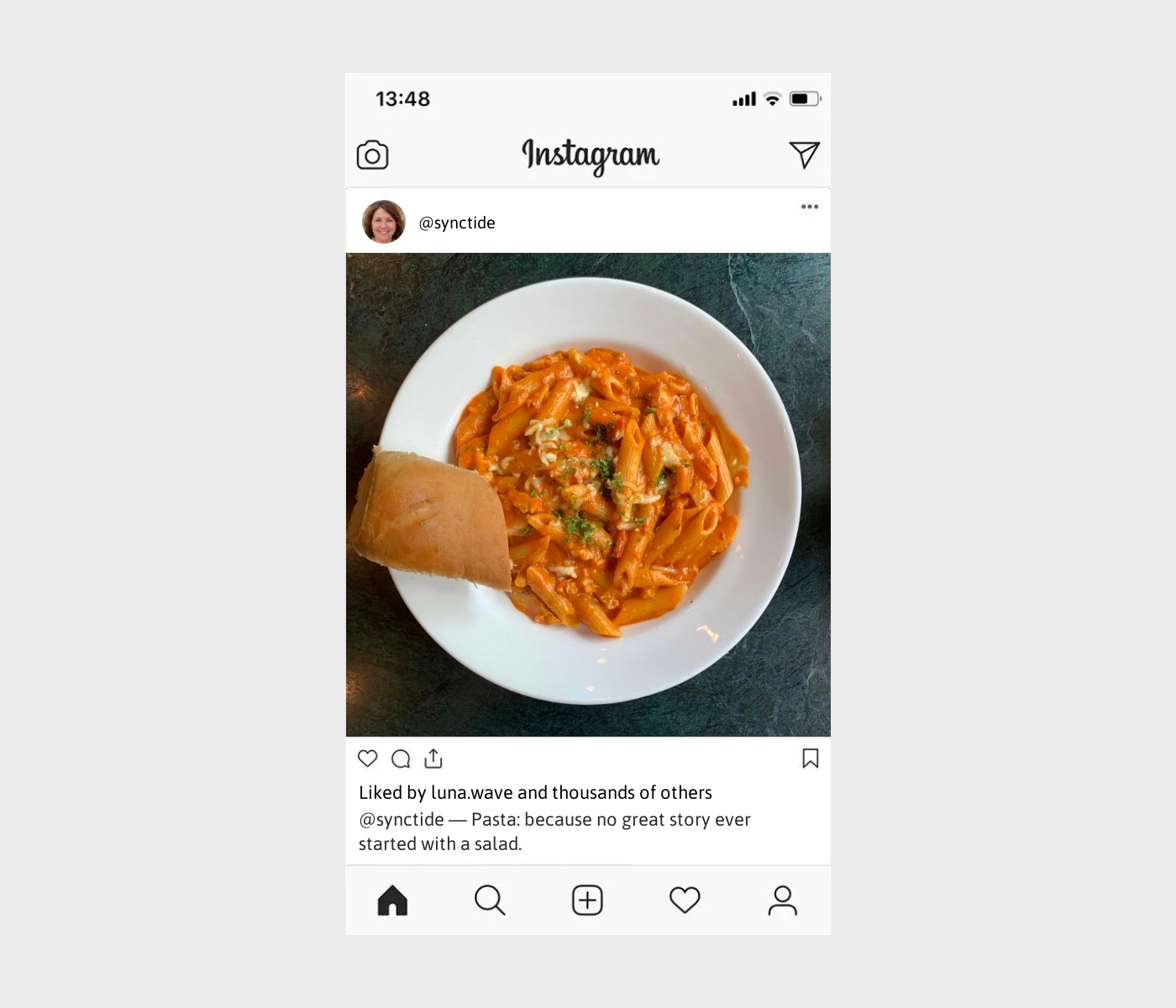 pasta-captions-for-instagram