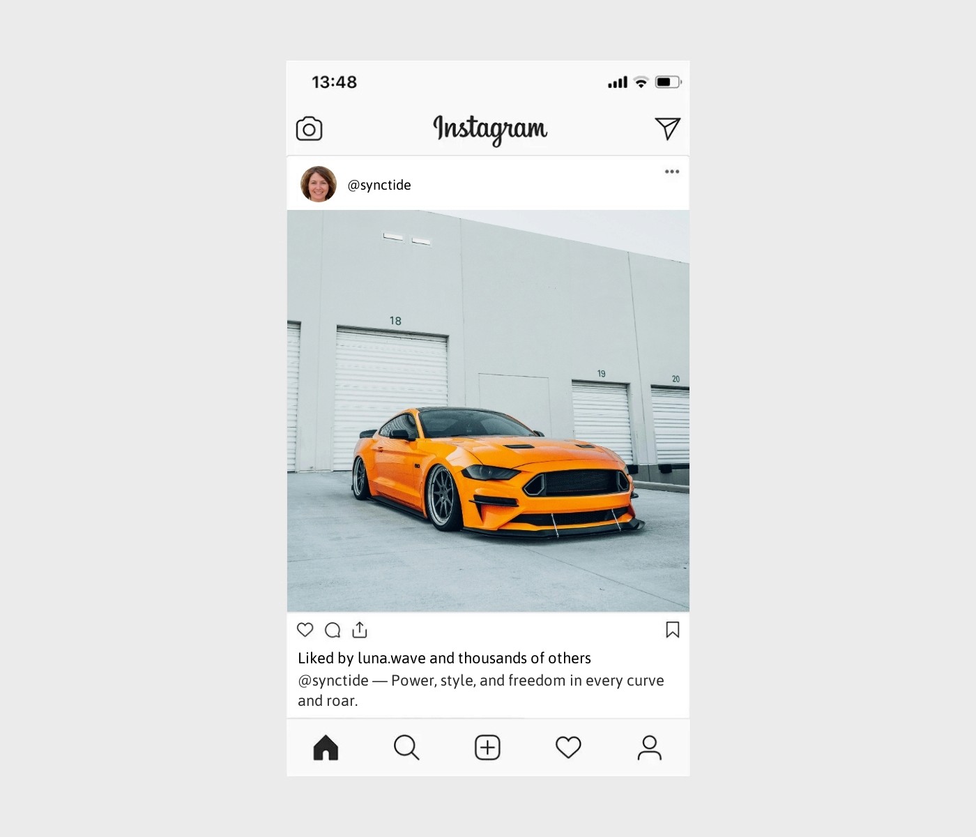 mustang-captions-for-instagram