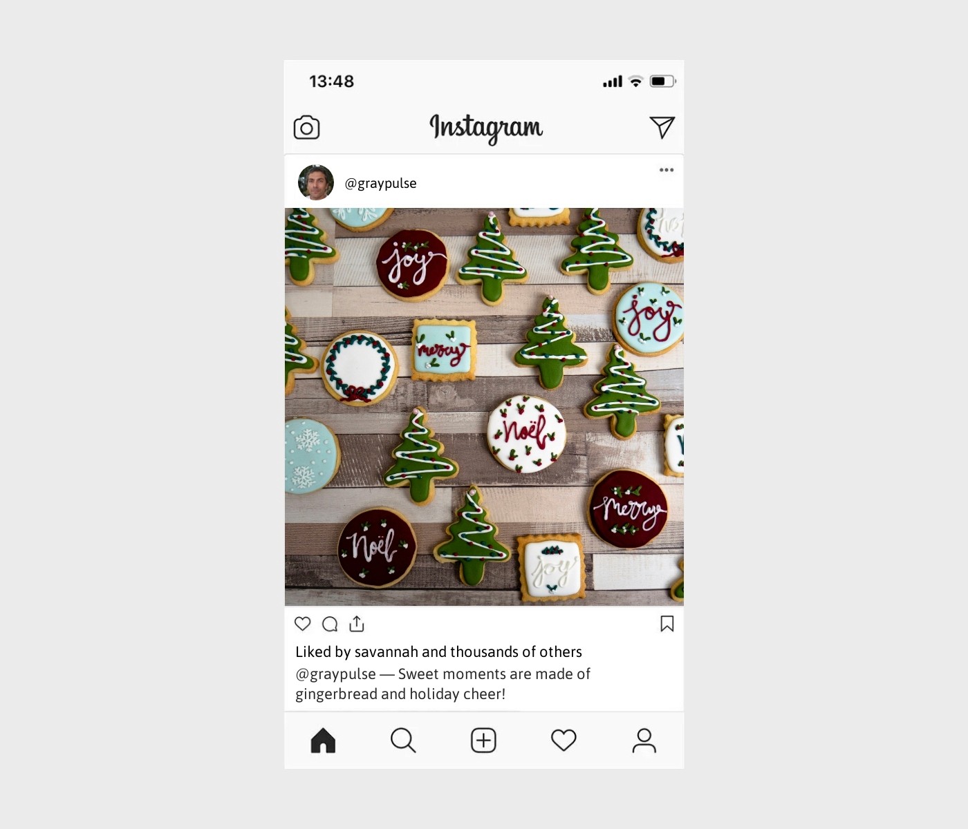 gingerbread-captions-for-instagram