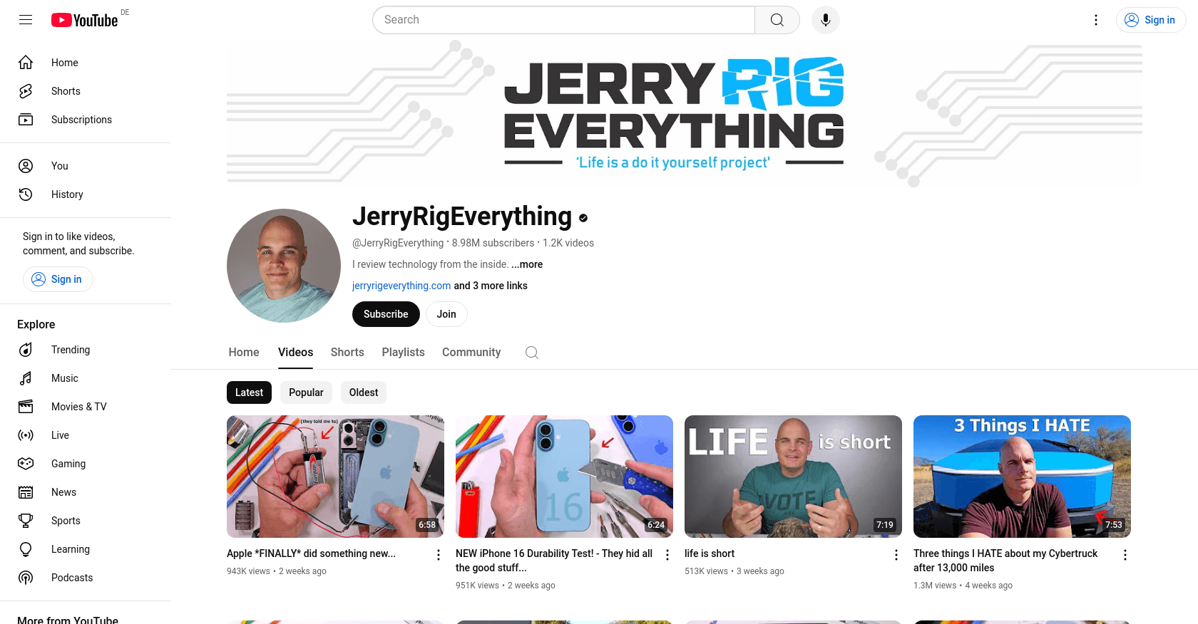 Top 10 Tech Review Youtubers to Watch in 2025 - My Framer Site
