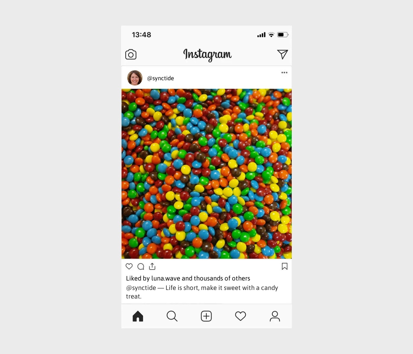 candy-caption-for-instagram