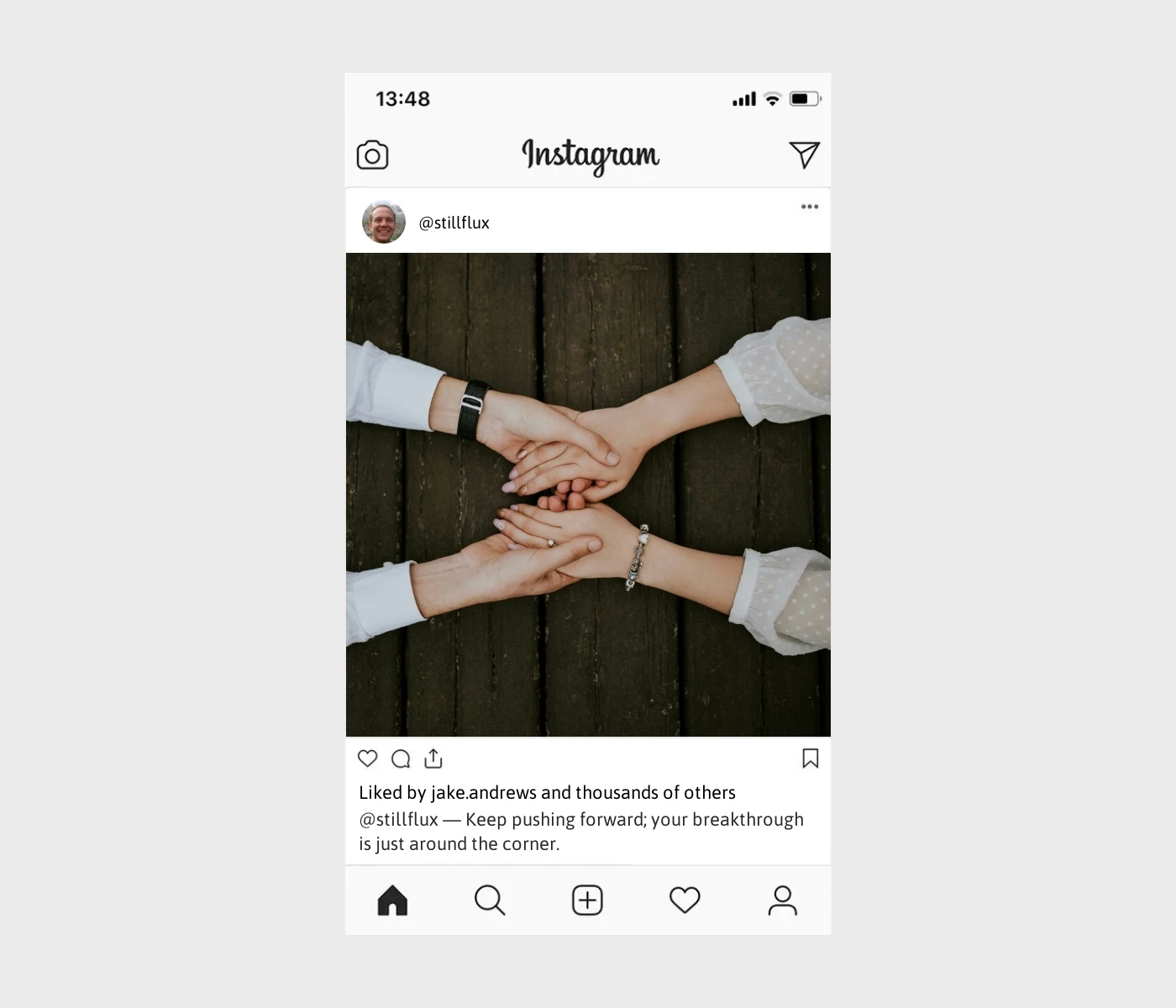 never-give-up-captions-for-instagram