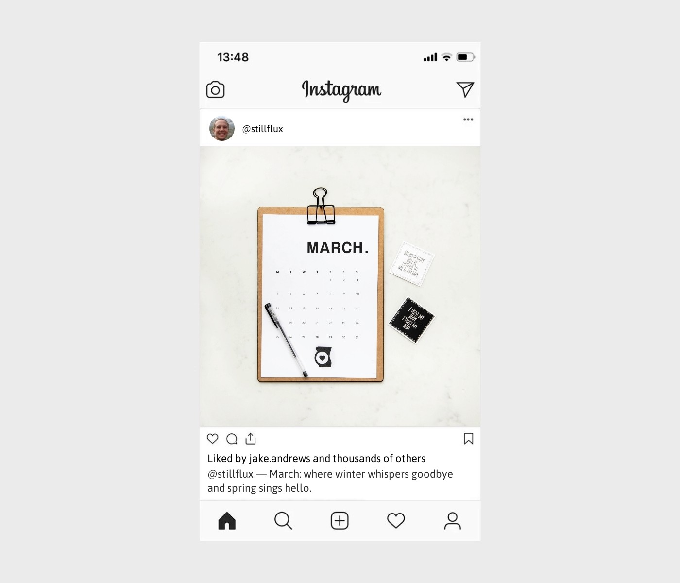 march-captions-for-instagram