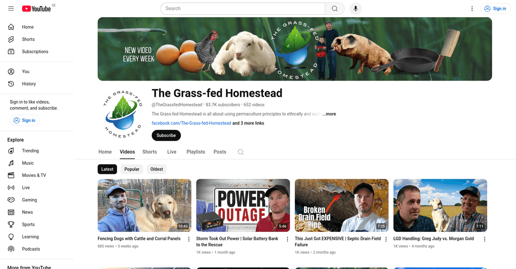 Top 10 Ranch Youtubers to Watch in 2025 - My Framer Site