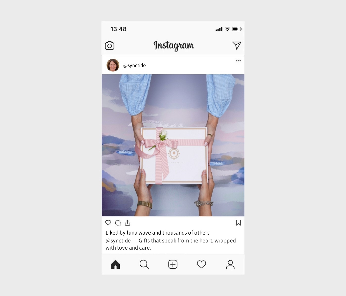 gift-captions-for-instagram