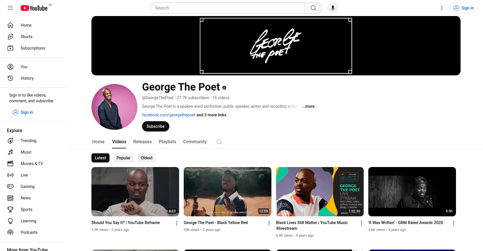 Top 10 Poetry Youtubers to Watch in 2025 - My Framer Site
