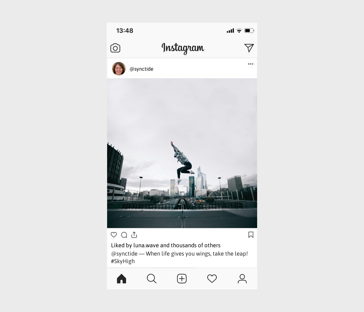 jumping-captions-for-instagram