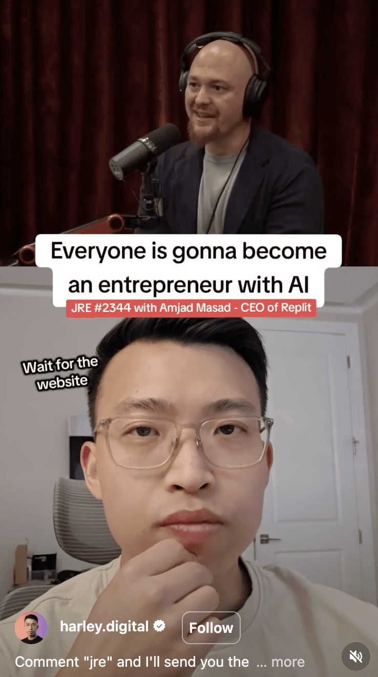 Instagram video preview