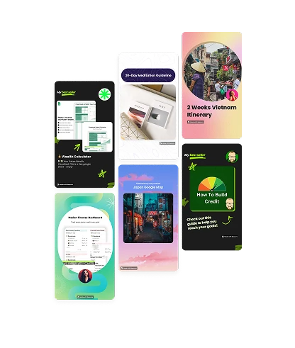 Clario cashflow overview card displaying income and expense trends over the past 7 days with a line chart.