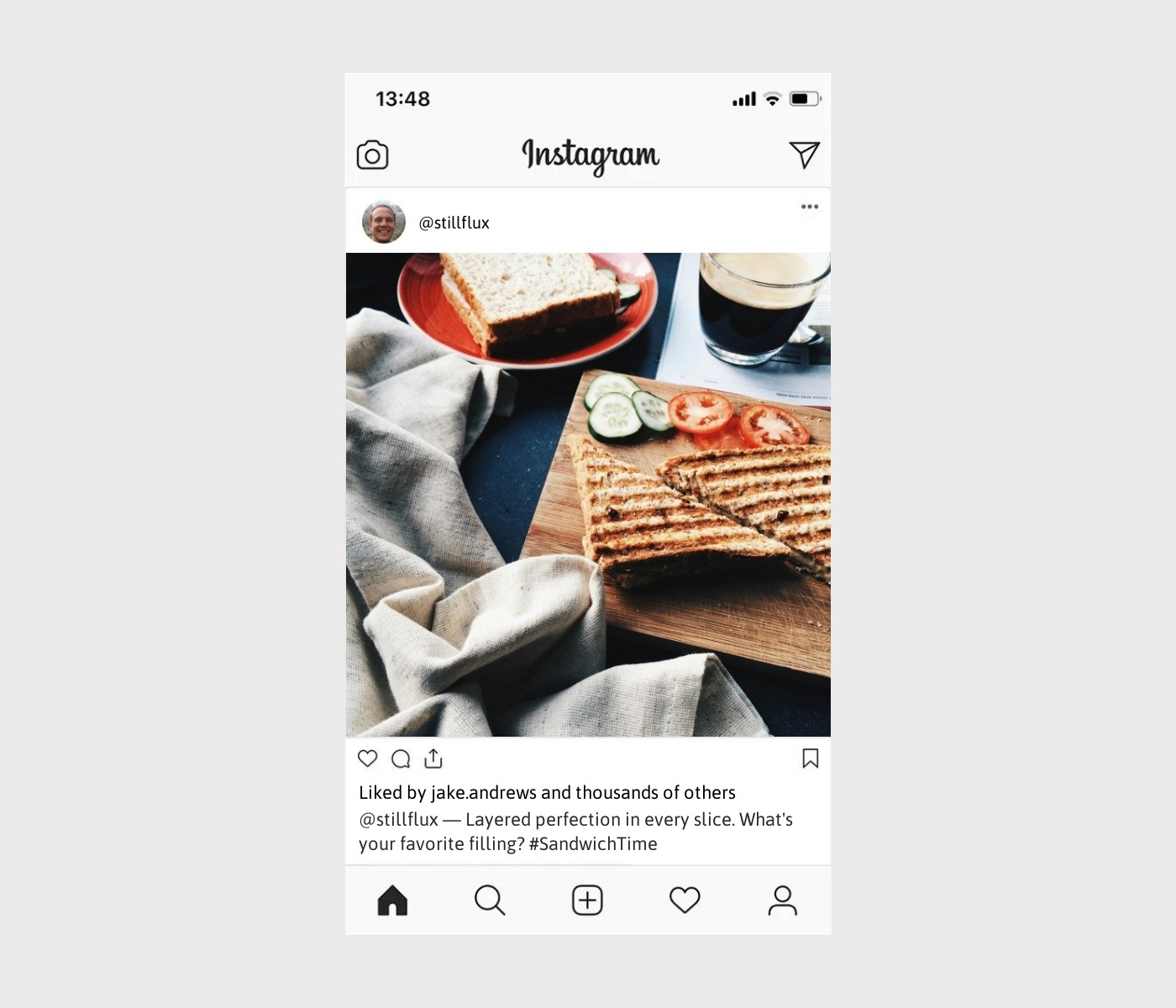 sandwich-captions-for-instagram