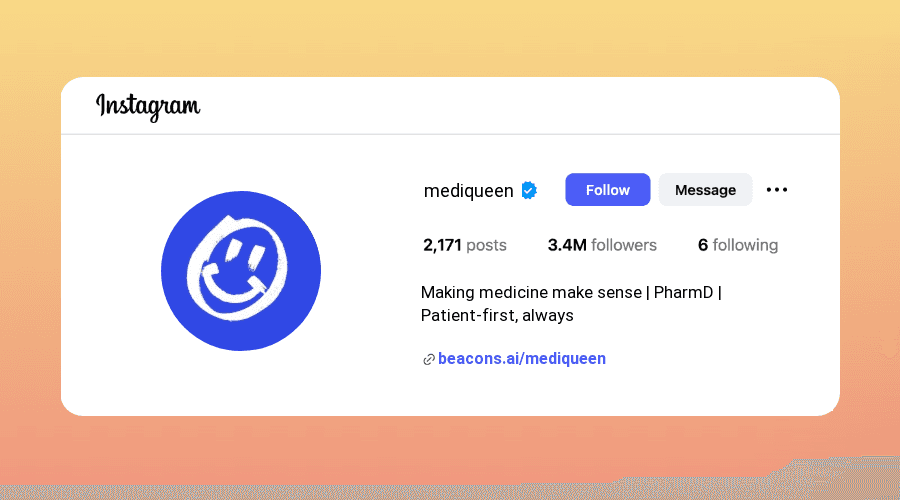 Instagram Bios for Pharmacists design