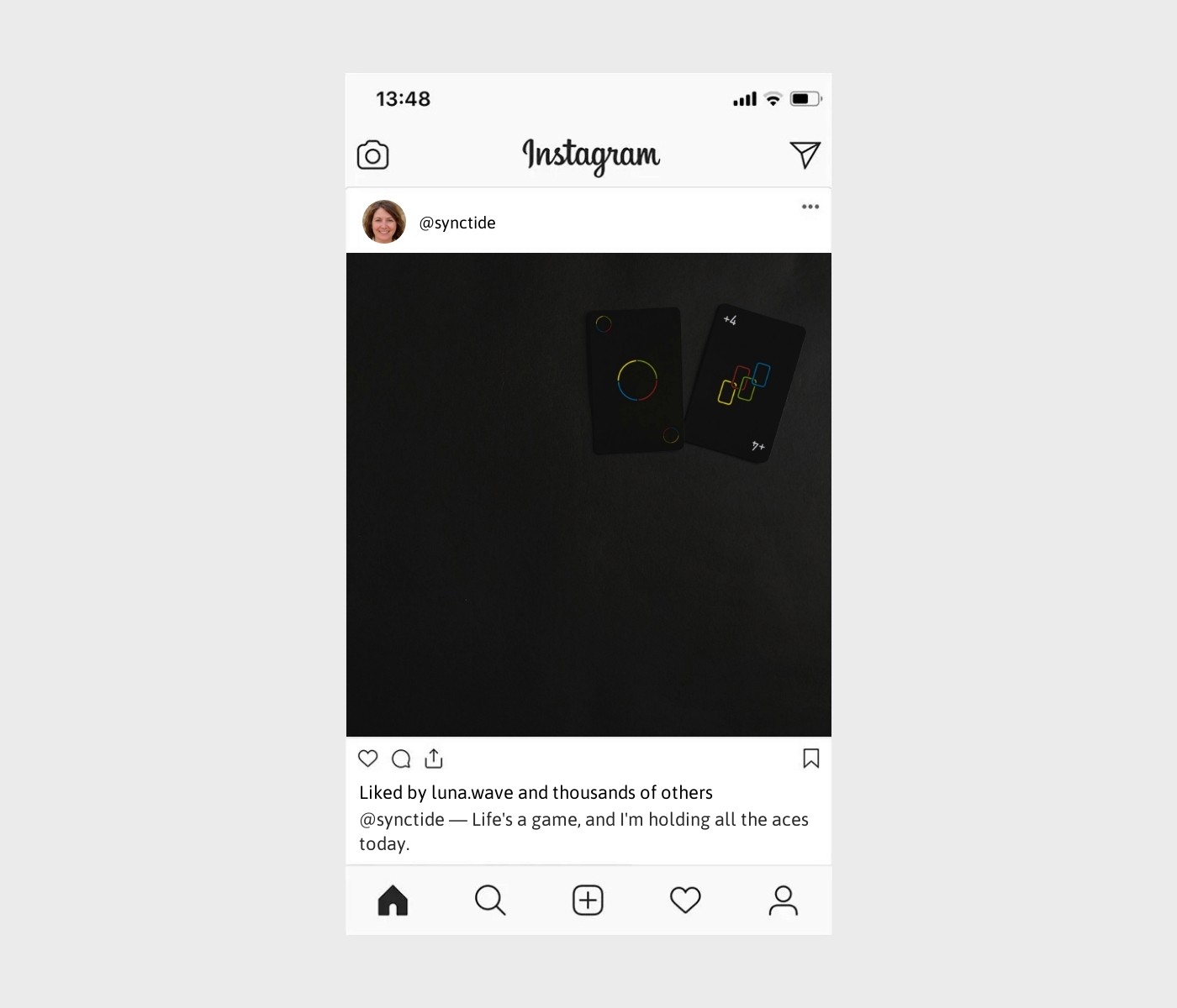 playing-cards-captions-for-instagram