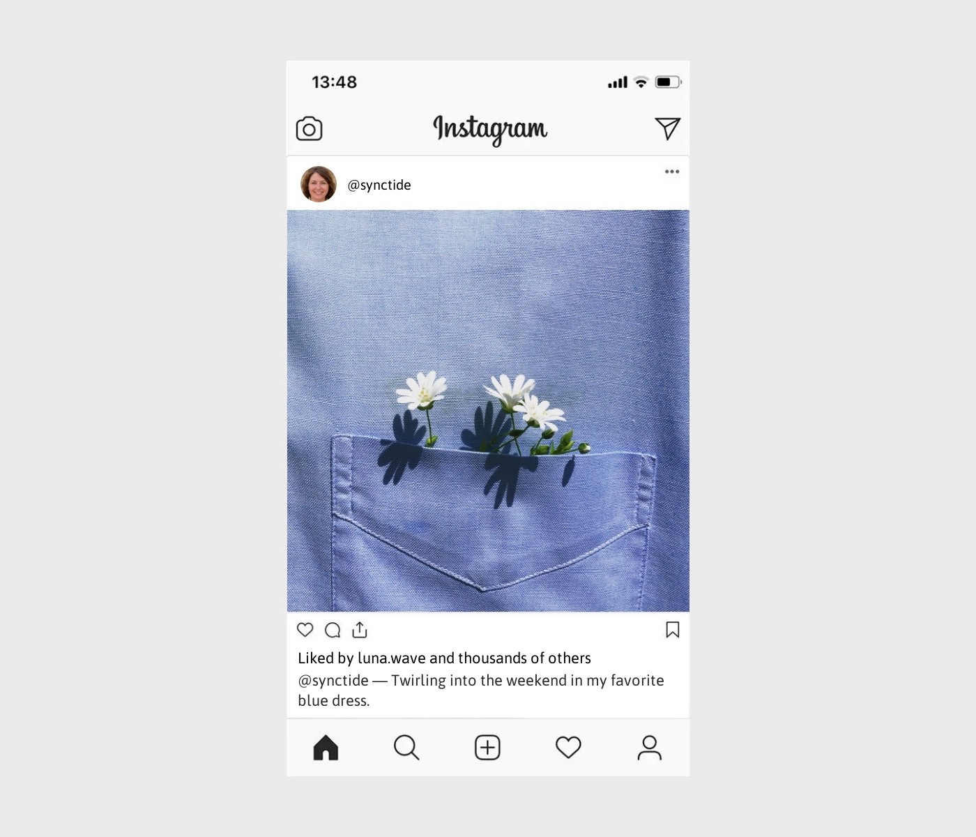 blue-dress-captions-for-instagram