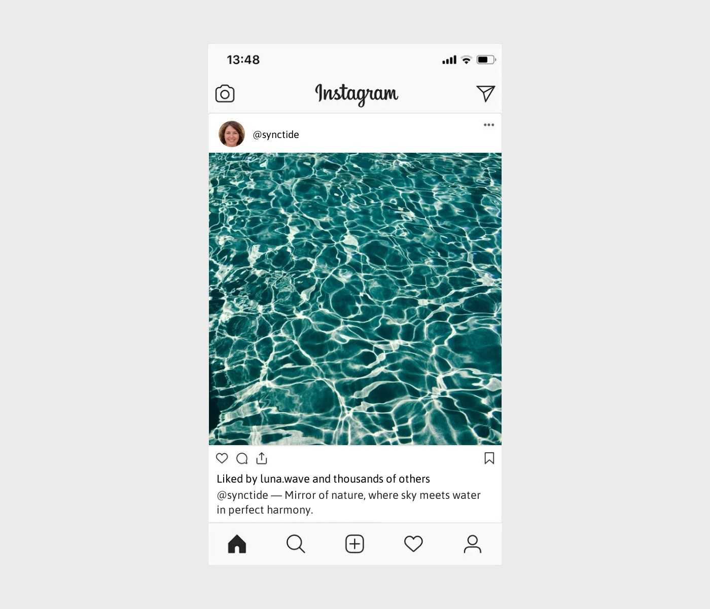 water-reflection-captions-for-instagram