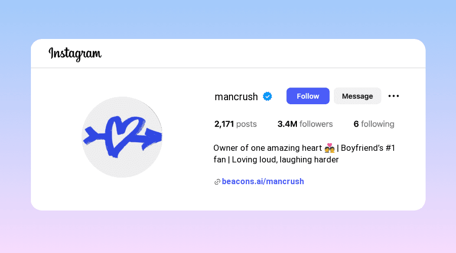 Instagram Bios for Boyfriend design