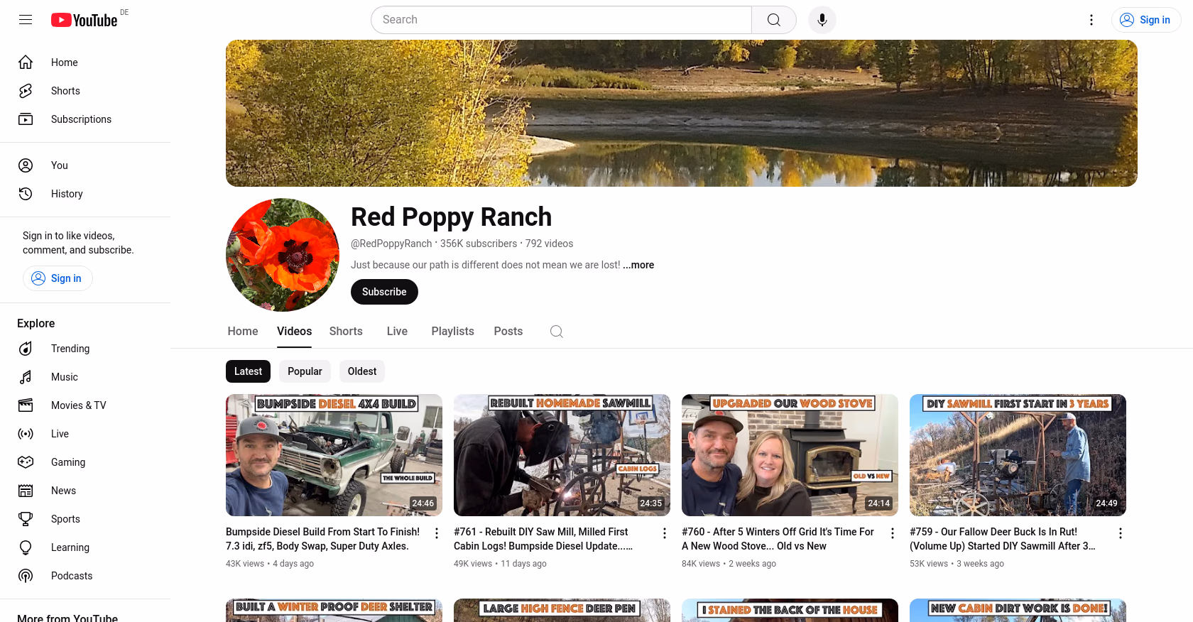 Top 10 Ranch Youtubers to Watch in 2025 - My Framer Site