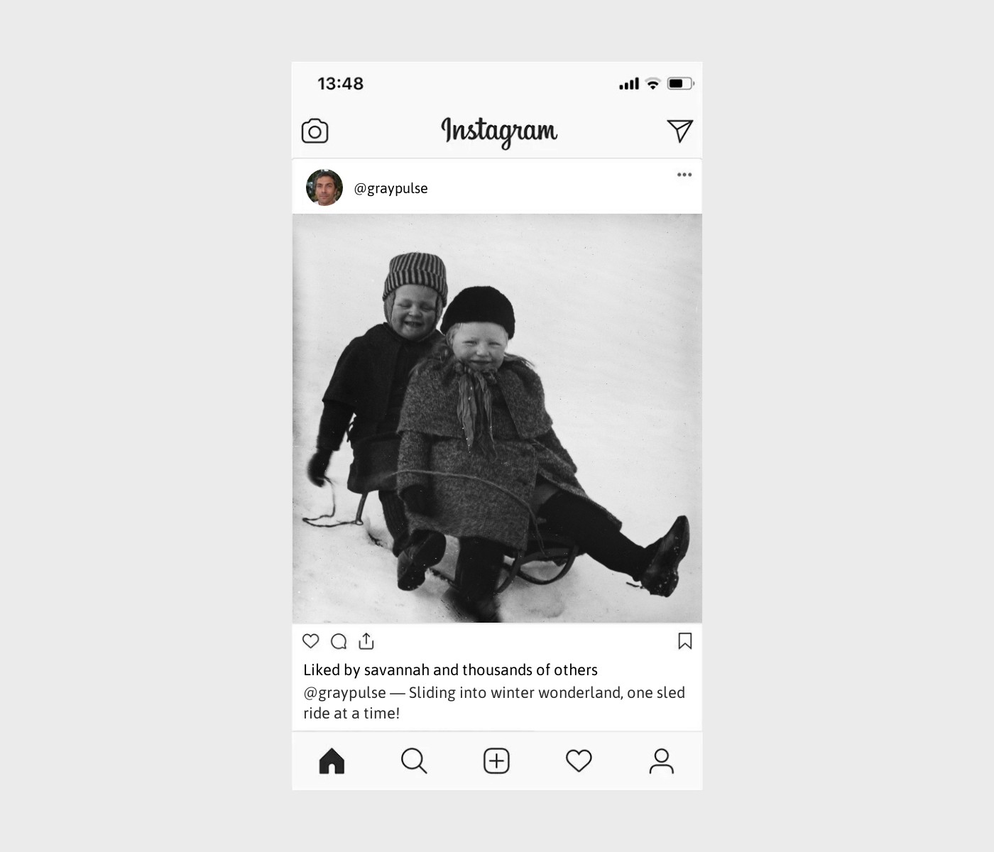 sledding-captions-for-instagram