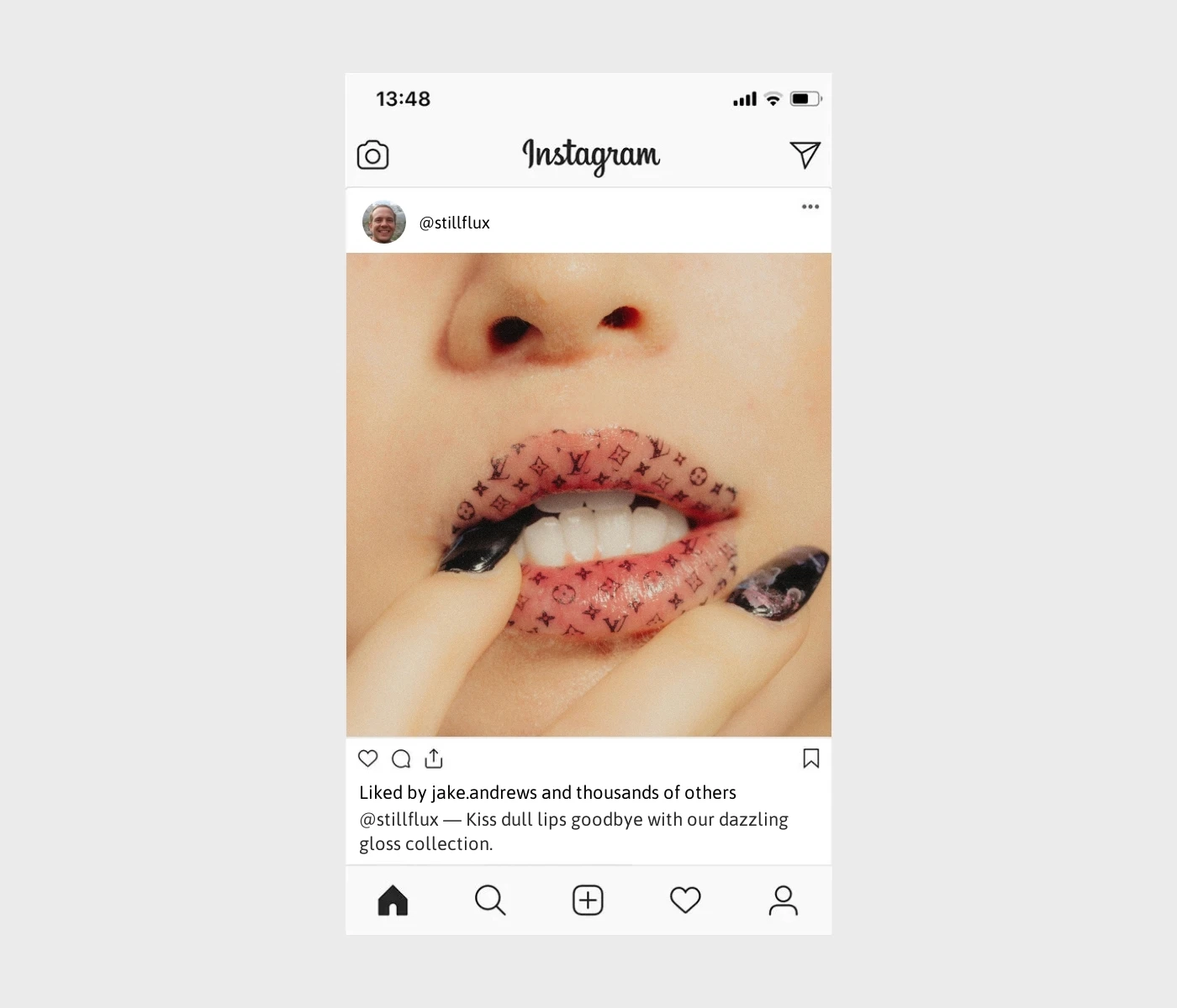 lip-gloss-captions-for-instagram