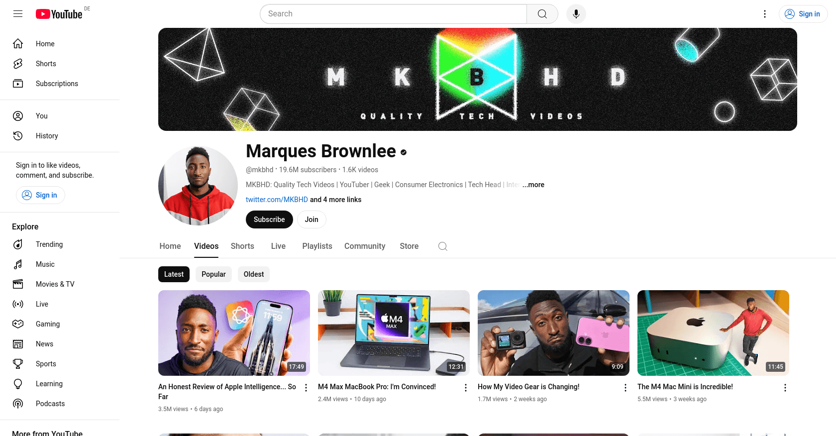 Top 10 Tech Review Youtubers to Watch in 2025 - My Framer Site
