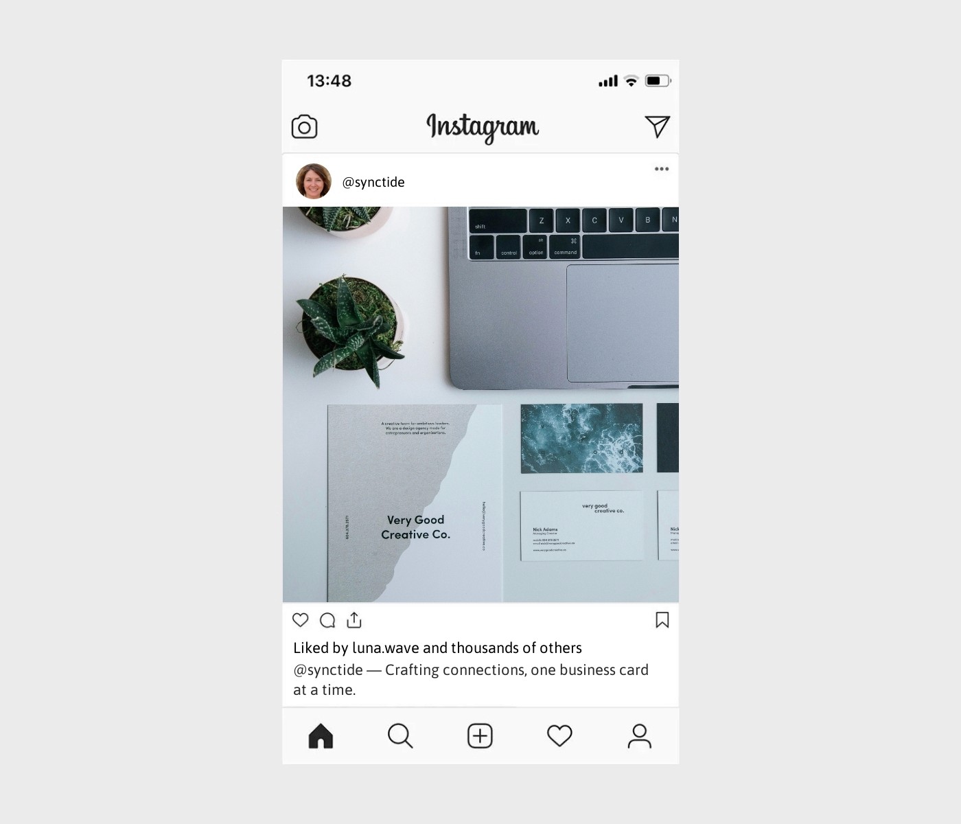 business-card-captions-for-instagram