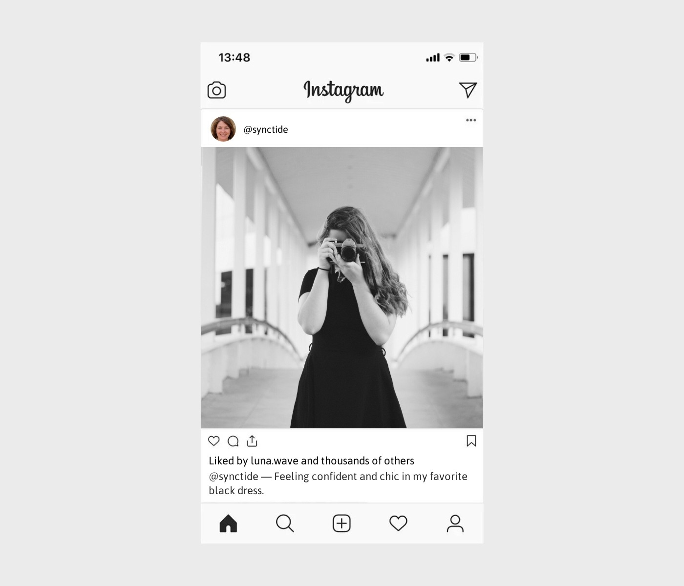 black-dress-captions-for-instagram