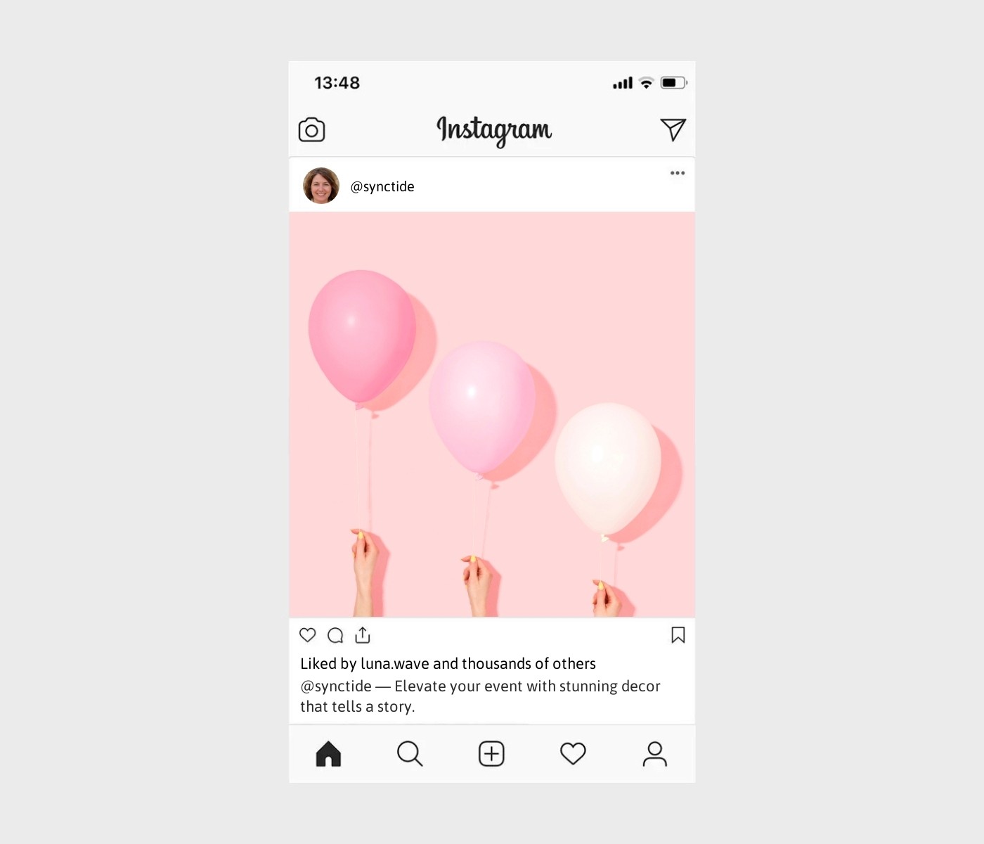 event-decoration-captions-for-instagram