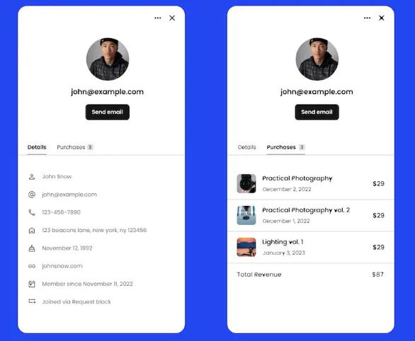 Beacons audience manager