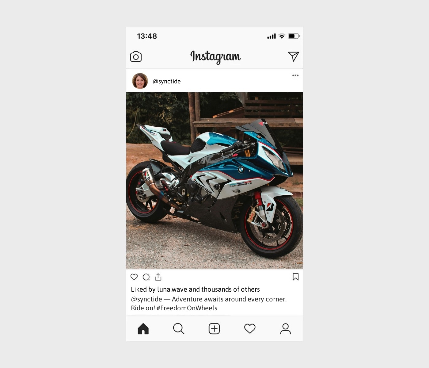 motorcycle-captions-for-instagram