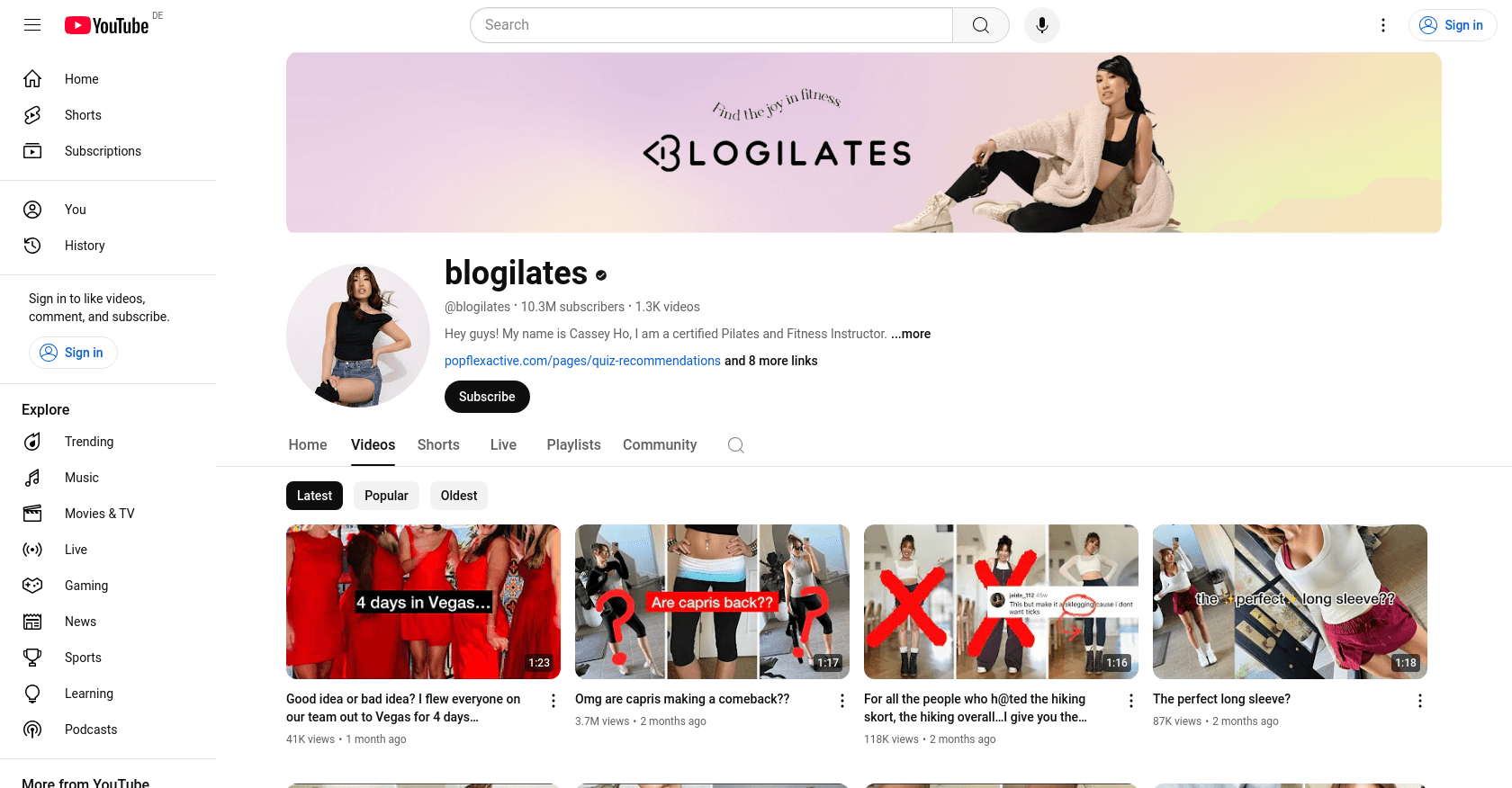 Top 10 Health Youtubers to Watch in 2025 - My Framer Site