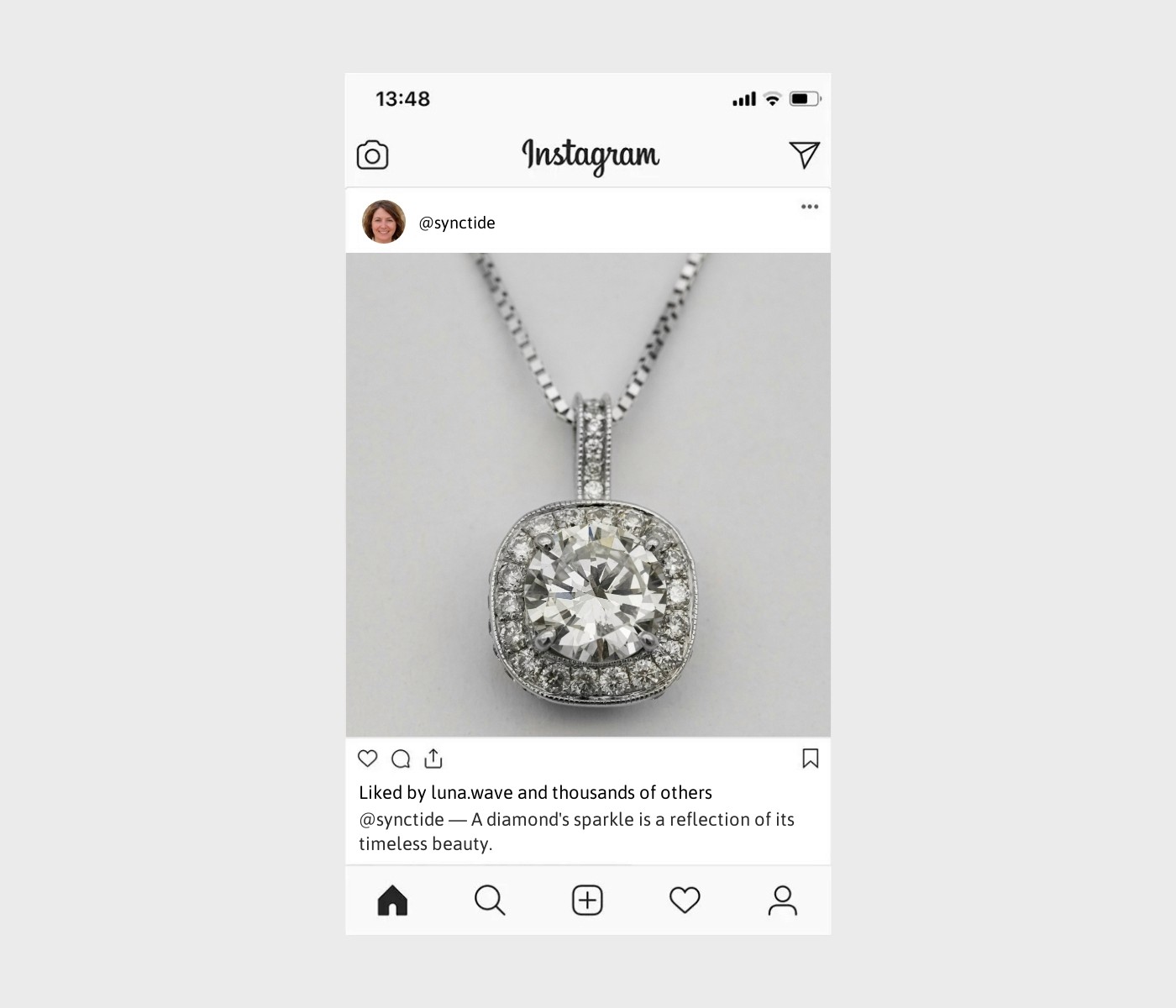 diamond-caption-for-instagram