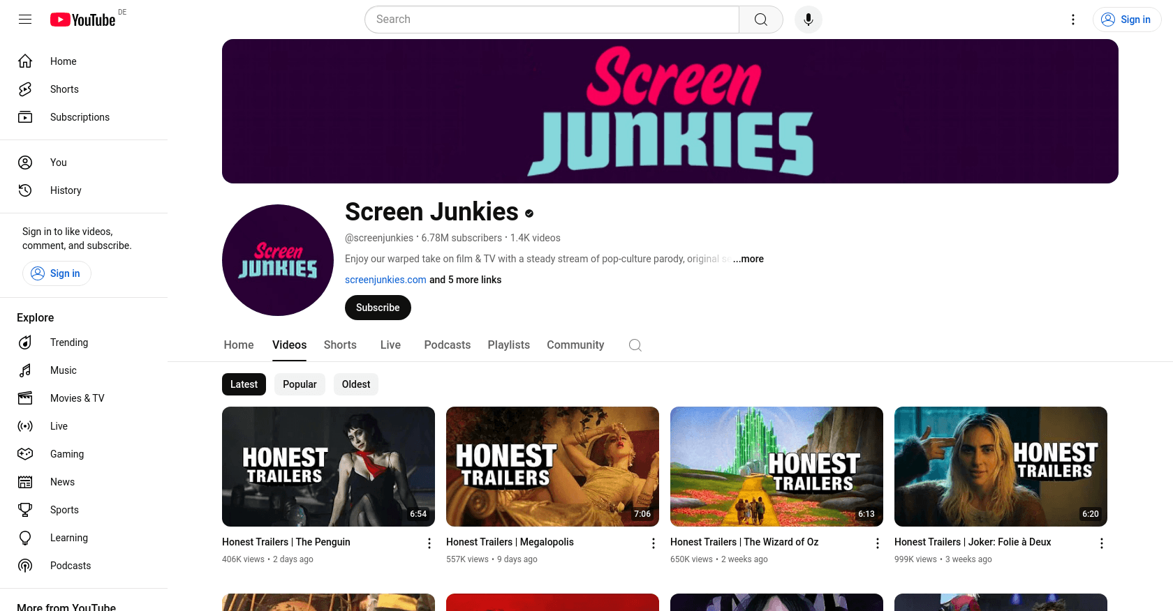 Top 10 Movie Review Youtubers to Watch in 2025 - My Framer Site