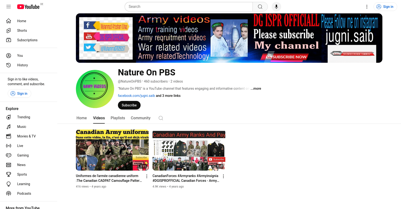 Top 10 Nature Youtubers to Watch in 2025 - My Framer Site