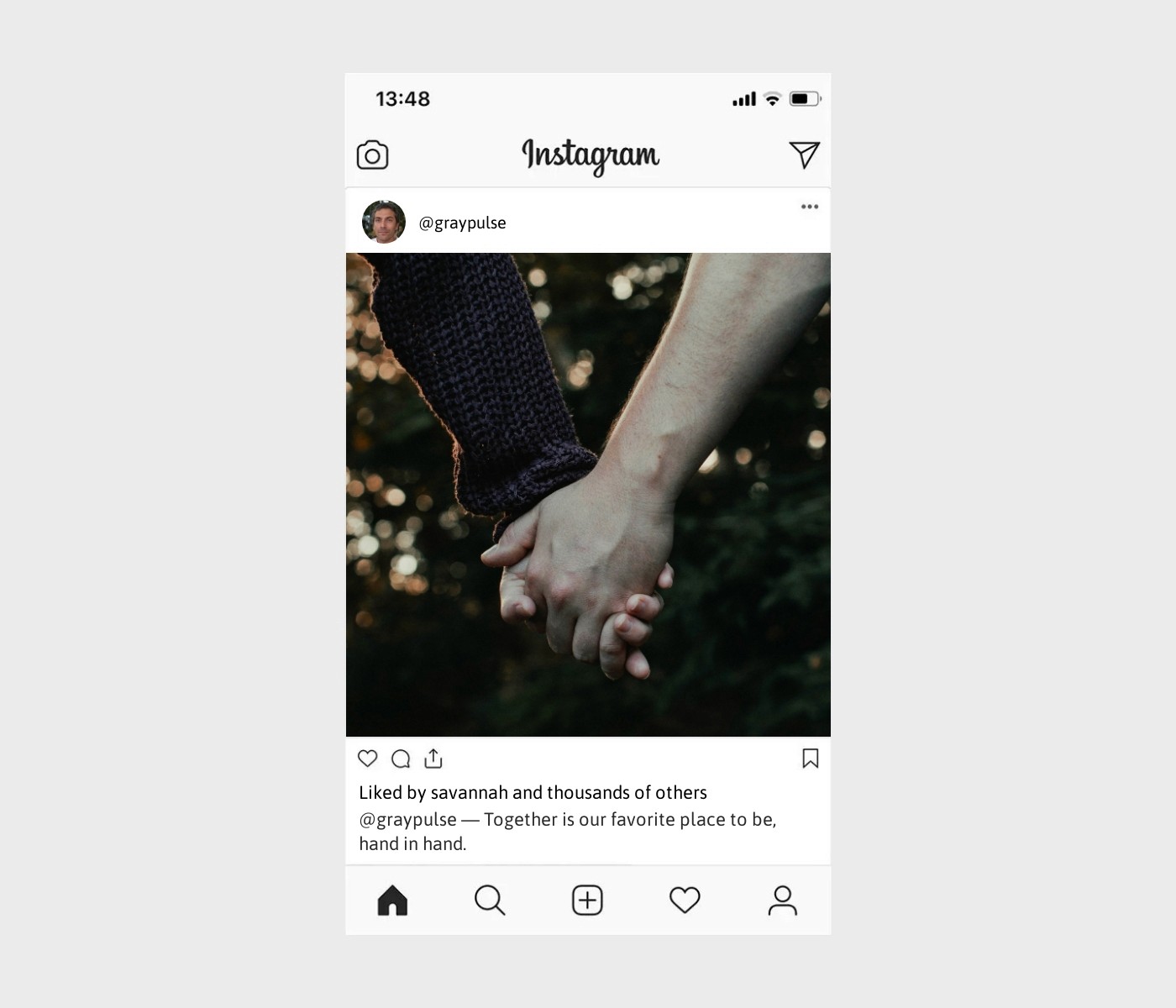 holding-hands-captions-for-instagram