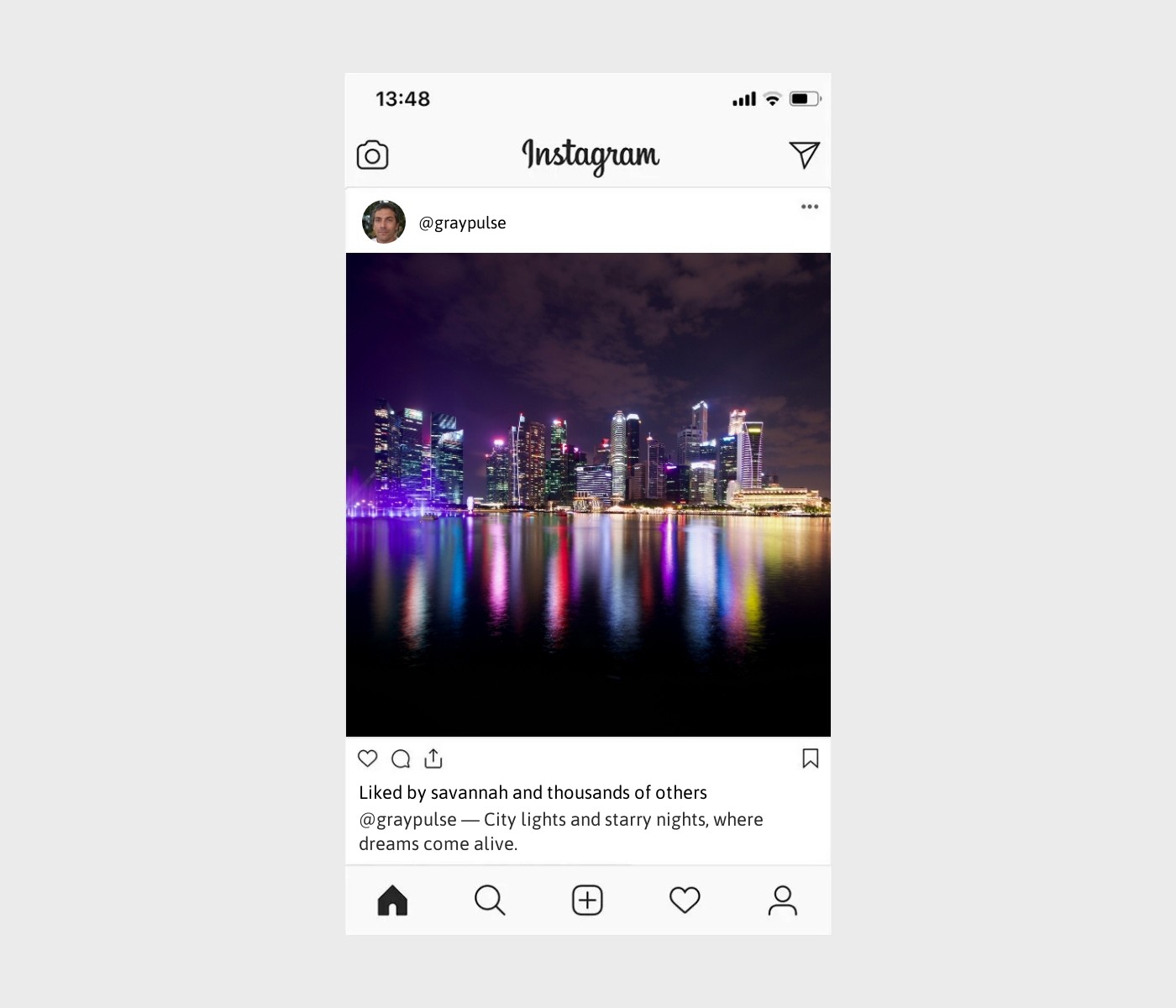 city-night-caption-for-instagram