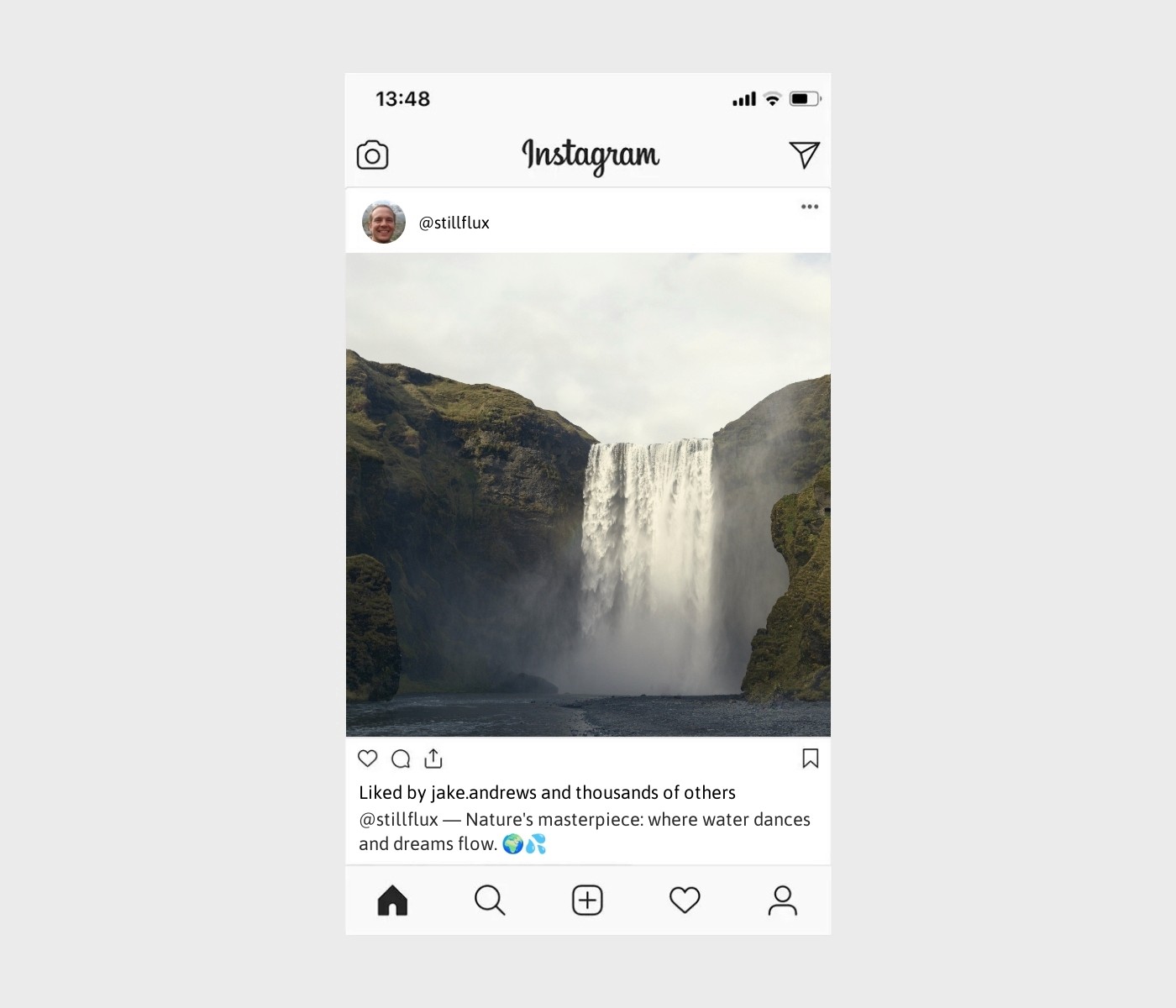 waterfall-captions-for-instagram