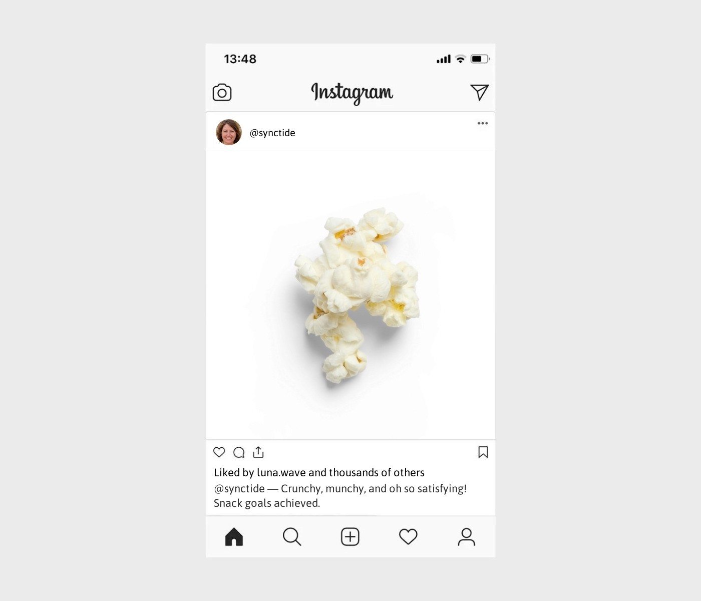 snacks-captions-for-instagram