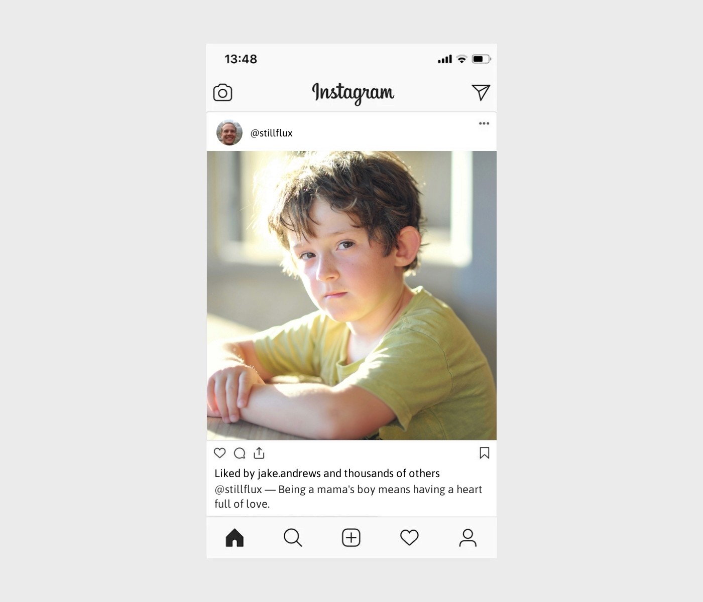 mamas-boy-captions-for-instagram