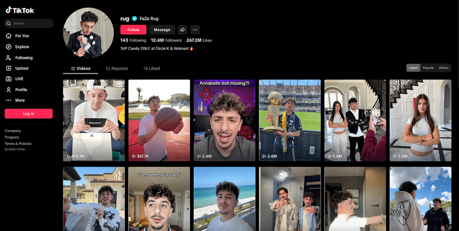 FaZe Rug Bio: Age, Family & Facts