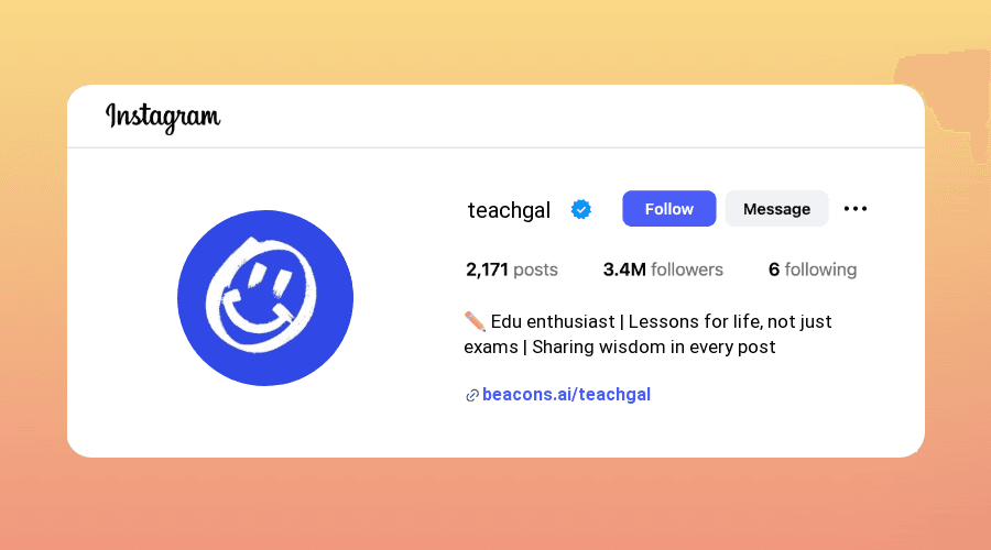 Education Instagram Bios samples