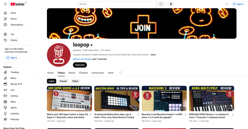 Top 10 Synthesizer Youtubers to Watch in 2025 - My Framer Site