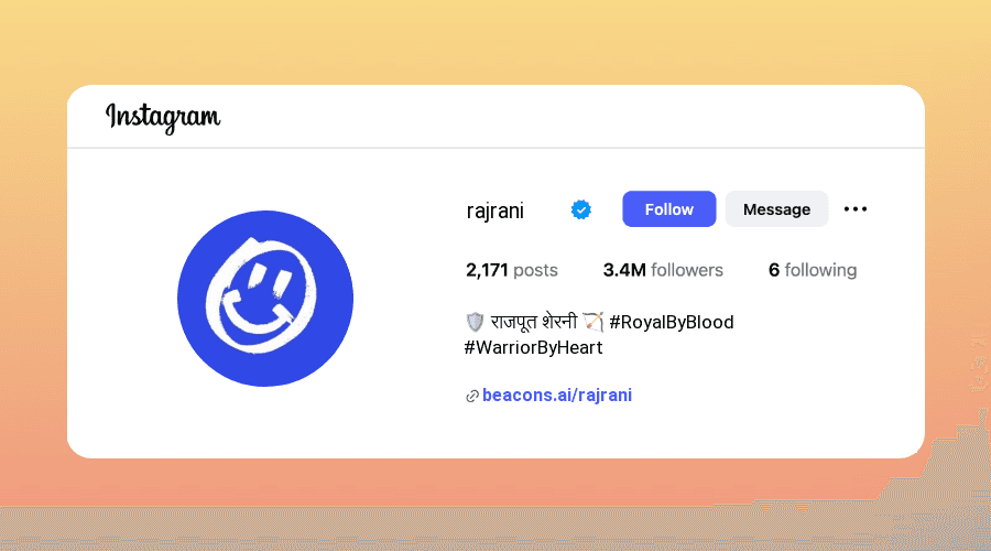 Rajput Instagram Bios ideas and examples