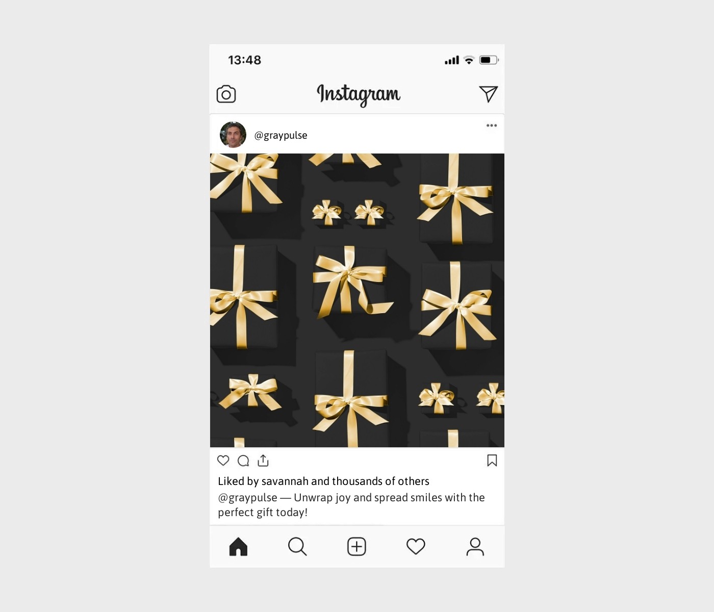 gift-captions-for-instagram