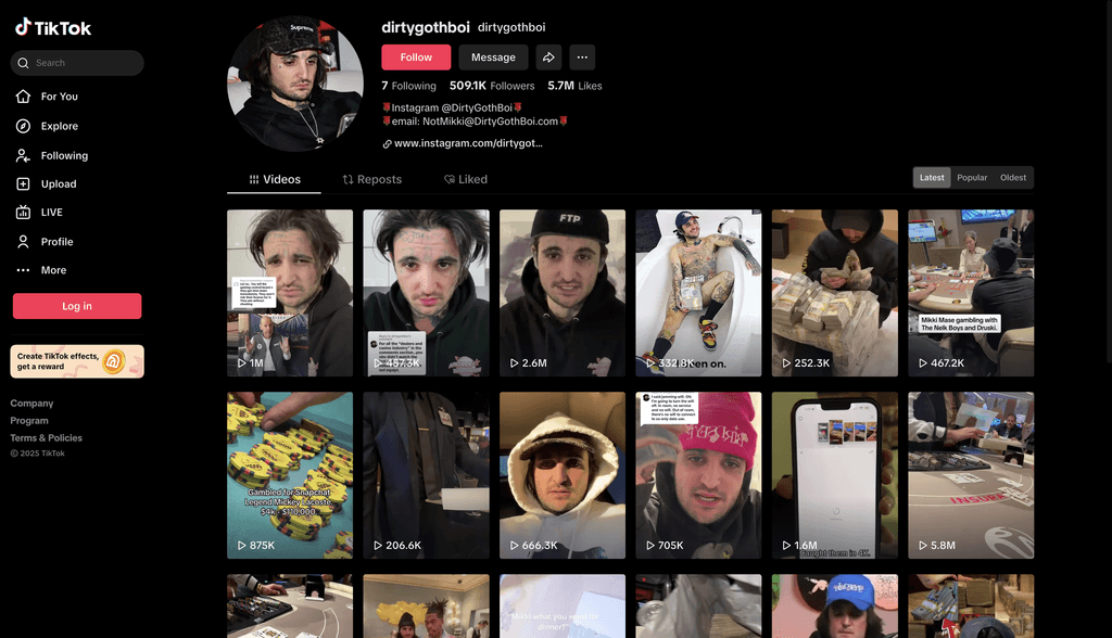 Dirtygothboi Bio: Age, Family & Facts
