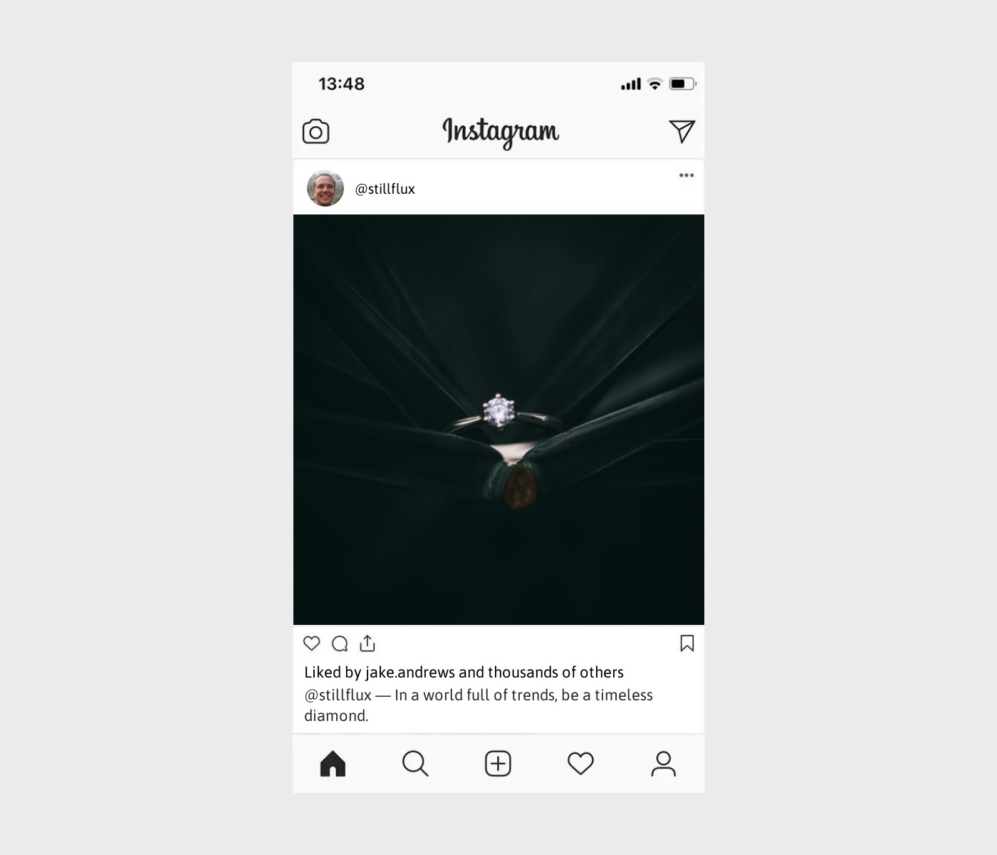 diamond-caption-for-instagram