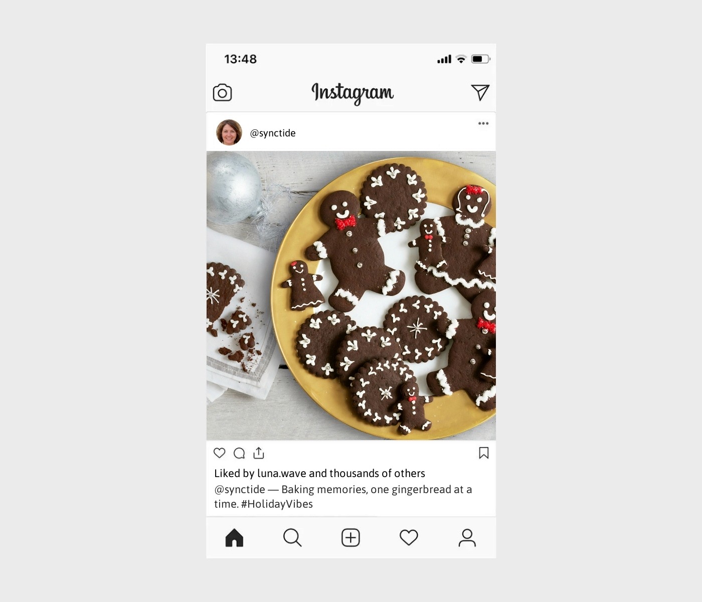 gingerbread-captions-for-instagram