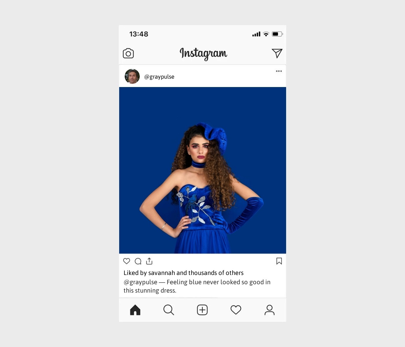 blue-dress-captions-for-instagram
