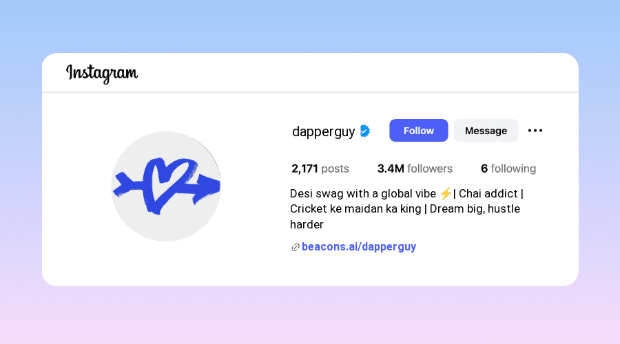 Instagram Bios for Indian Boys ideas and examples