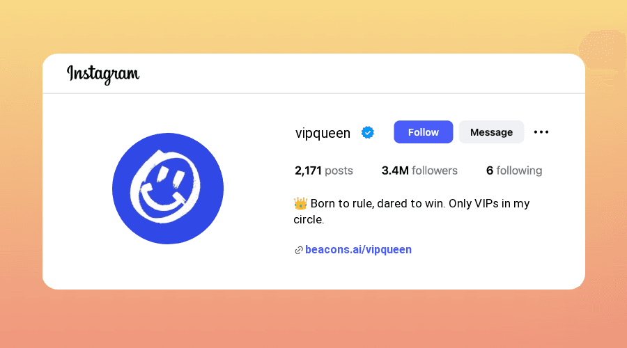 Attitude Instagram Bios for VIPs ideas and examples