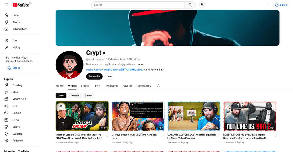 Top 10 Rap Youtubers to Watch in 2025 - My Framer Site